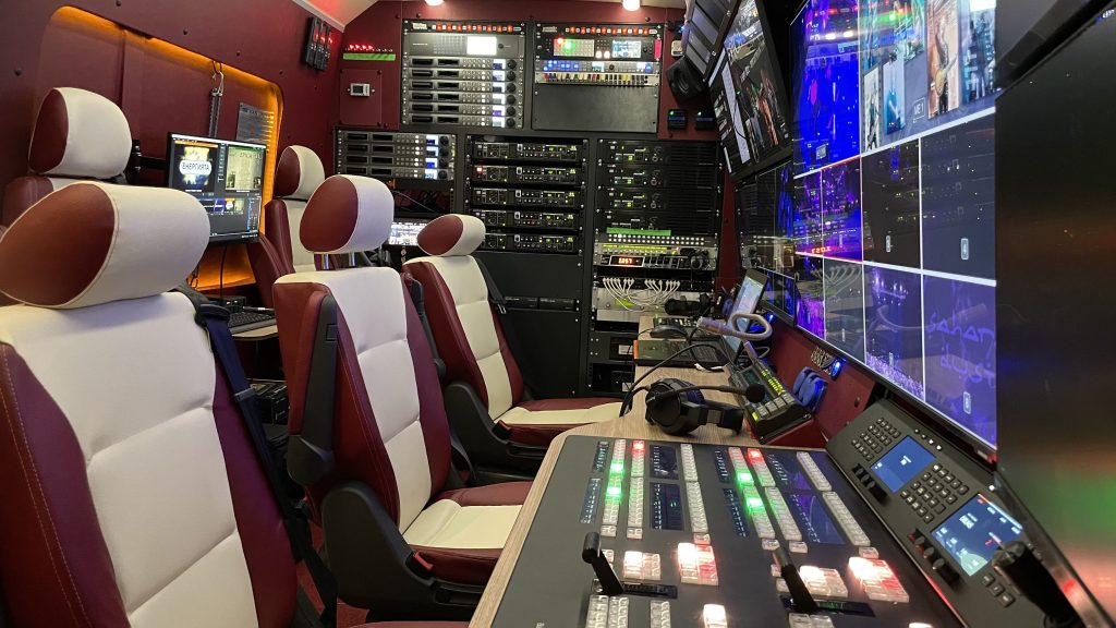 outside broadcasting (OB van) equipment
