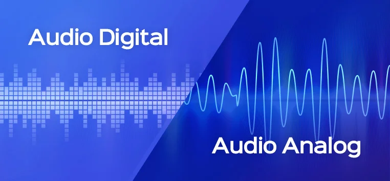Analog vs. digital audio processing in TV and radio broadcast