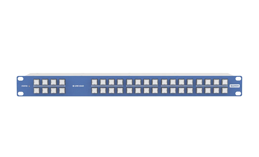 Samim 1RU Expansion Control Panel with 40 Buttons