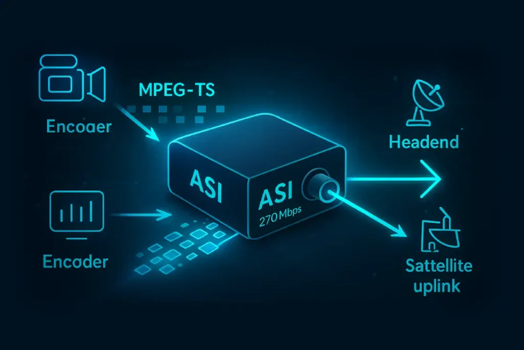 ASI in Broadcast Transport Streams: The Backbone of Digital TV Signal Distribution